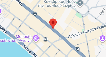 Location of business on map