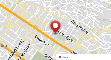 Location of business on map