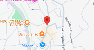 Location of business on map
