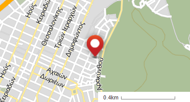 Location of business on map
