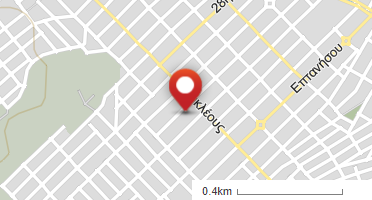 Location of business on map