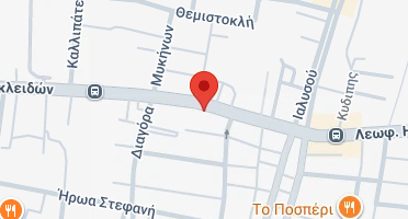 Location of business on map