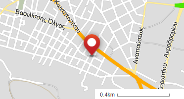 Location of business on map