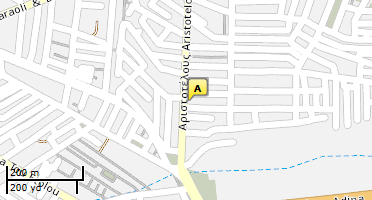 Location of business on map