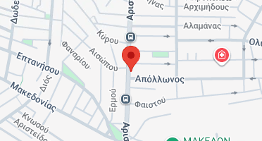 Location of business on map