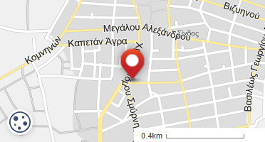 Location of business on map