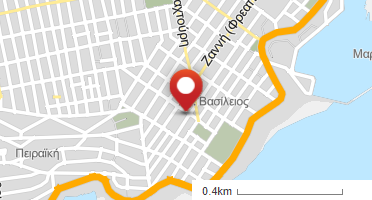 Location of business on map