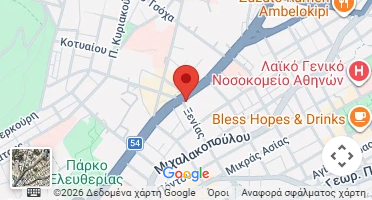 Location of business on map