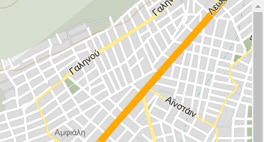 Χάρτης και σημείο της επιχείρησης