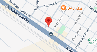 Location of business on map