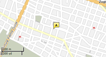 Location of business on map