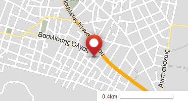 Location of business on map
