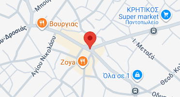 Location of business on map