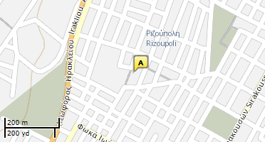 Χάρτης και σημείο της επιχείρησης