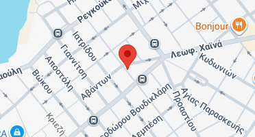 Location of business on map