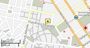 Χάρτης και σημείο της επιχείρησης
