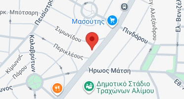 Location of business on map