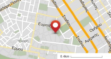 Location of business on map