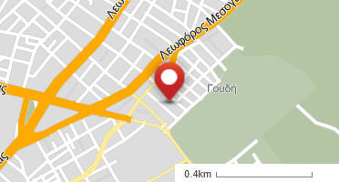 Location of business on map