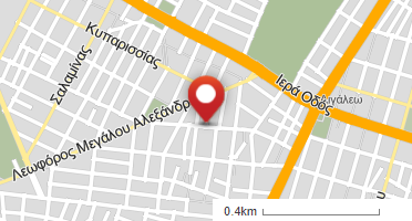 Location of business on map