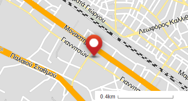 Location of business on map