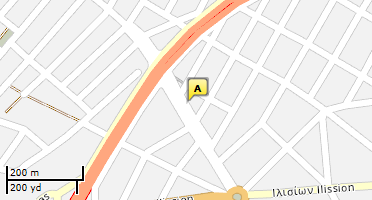 Location of business on map