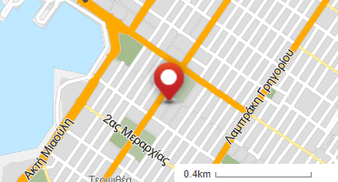 Location of business on map