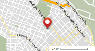 Location of business on map
