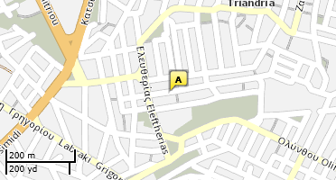 Location of business on map
