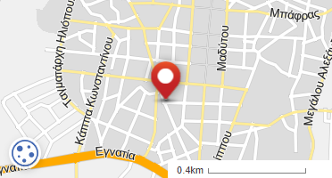 Location of business on map