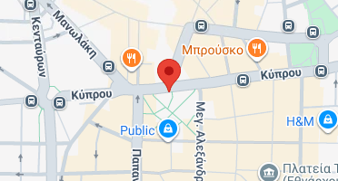 Location of business on map