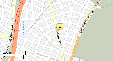 Location of business on map