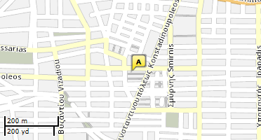 Location of business on map