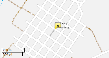 Location of business on map