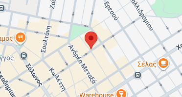 Location of business on map