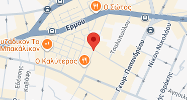 Location of business on map