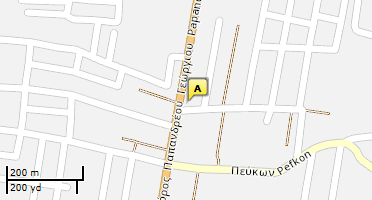 Location of business on map
