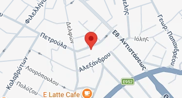 Location of business on map