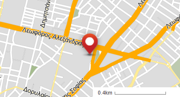 Location of business on map