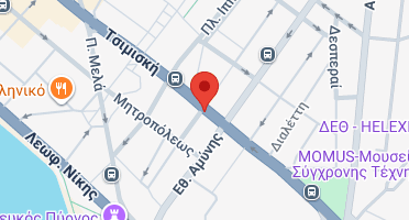 Location of business on map