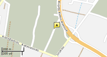 Location of business on map
