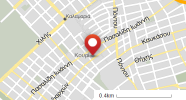 Location of business on map