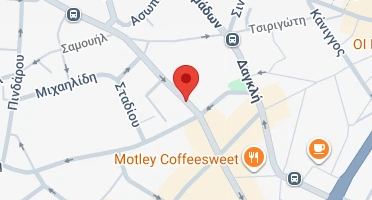 Location of business on map