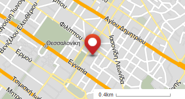 Location of business on map