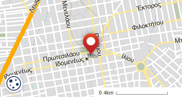 Location of business on map