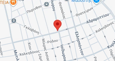Location of business on map