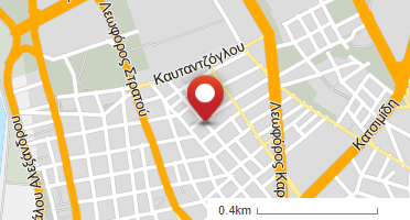 Location of business on map