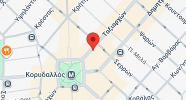 Location of business on map
