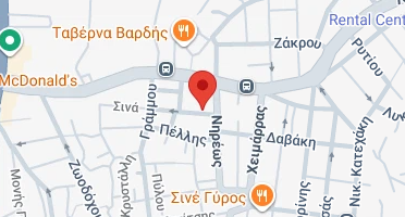 Location of business on map