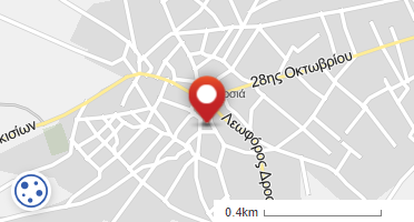 Location of business on map
